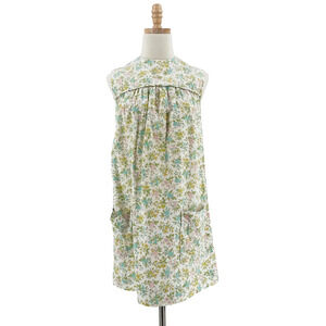 VTG 70s Handmade Floral Mini Shift Housedress Dress XS/S? Cottagecore Prairie